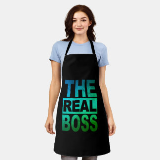 The Real Boss aprons