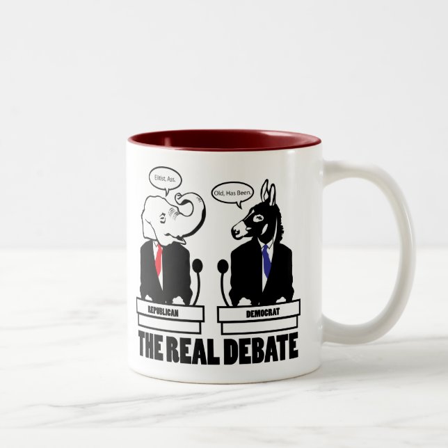 The Real Debate Mug (Right)