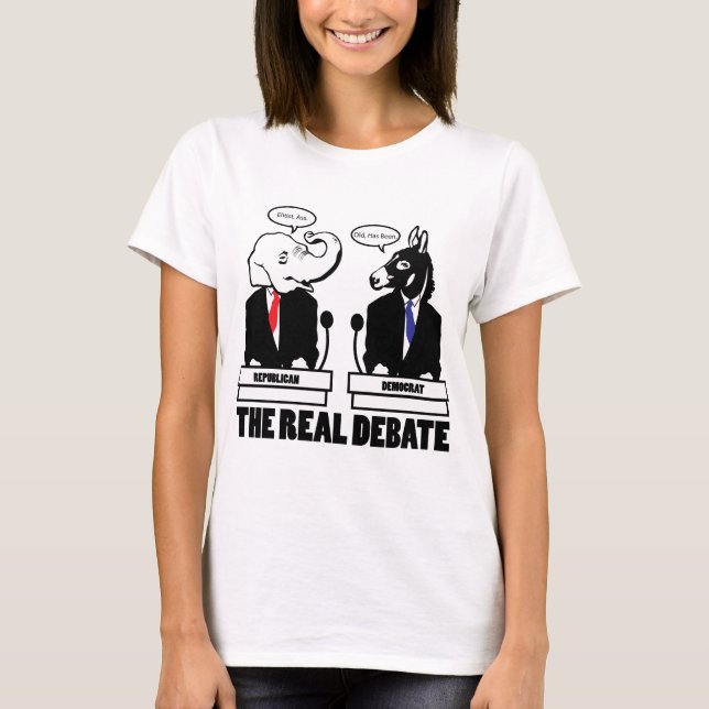 The Real Debate T-Shirt (Front)