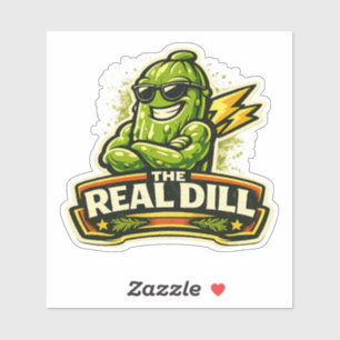 The Real Dill - Foodie Fiends Sticker