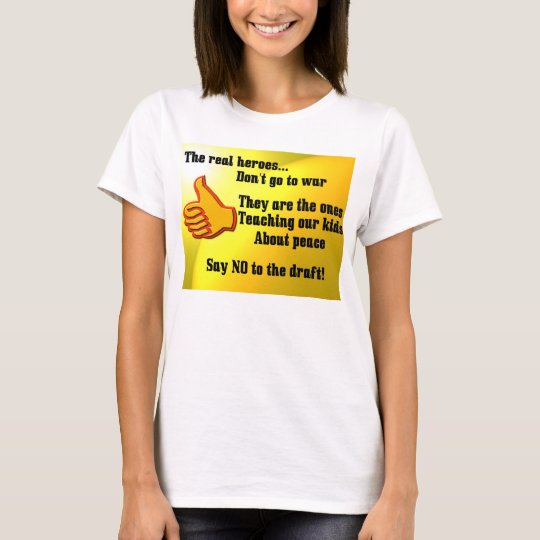 The real heroes stay home T-Shirt