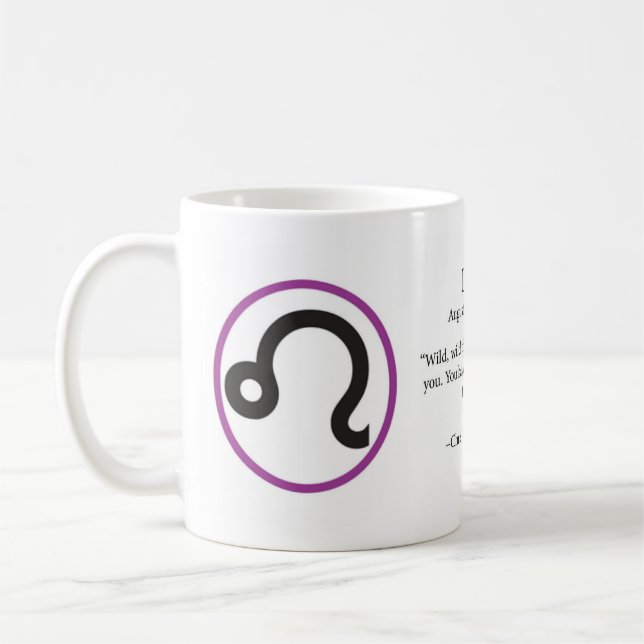 The Real Leo Coffee Mug (Left)