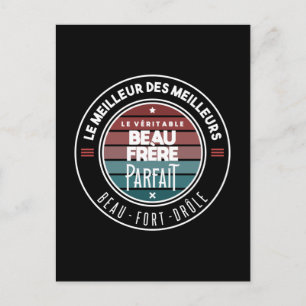 The real, perfect brother postcard