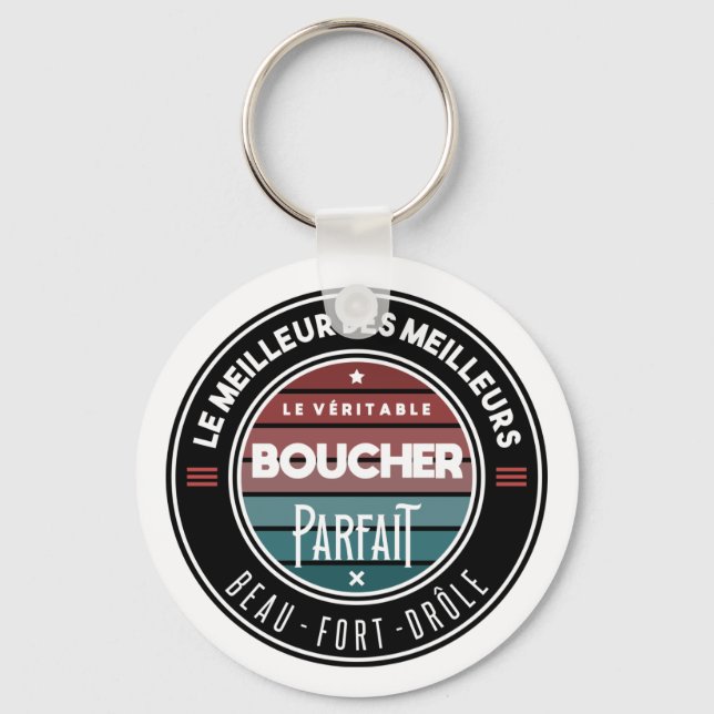 The Real Perfect Butcher Keychain (Front)