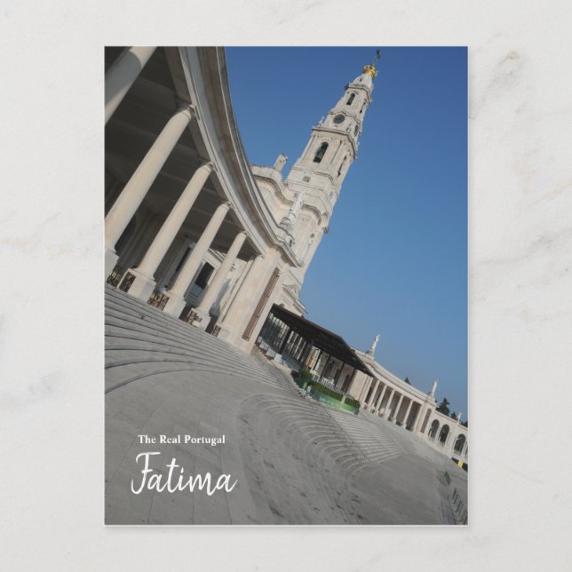 The Real Portugal- Fatima Postcard (Front)