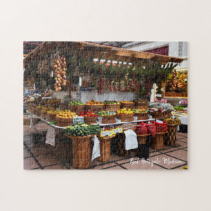 The Real Portugal- Madeira Fruit stand Jigsaw Puzzle