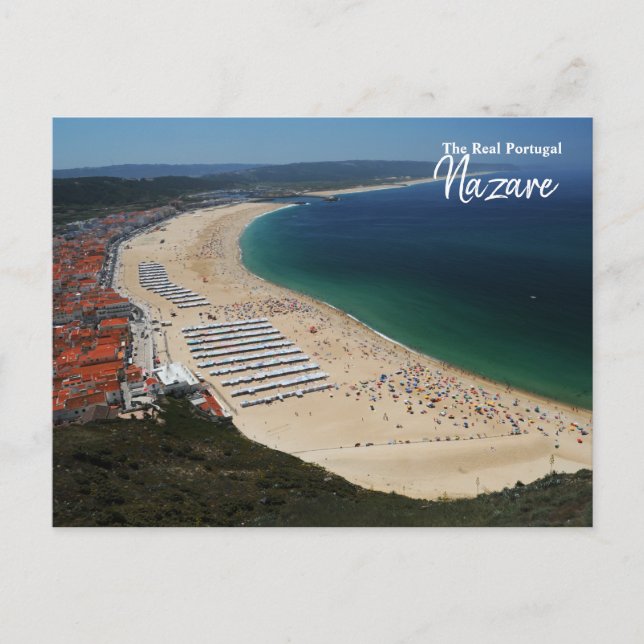 The Real Portugal- Nazare Postcard (Front)