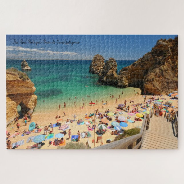 The Real Portugal-Praia do Camilo , Algarve Jigsaw Puzzle (Horizontal)