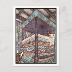 The Real Princess by Edmund Dulac Postcard