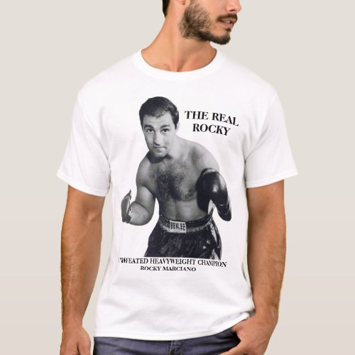 THE REAL ROCKY ROCKY MARCIANO T_Shirt