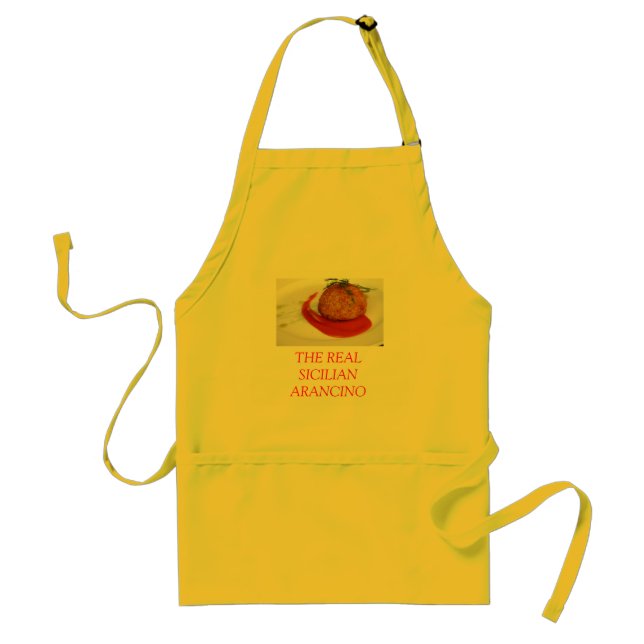 THE REAL SICILIAN ARANCINO ADULT APRON (Front)