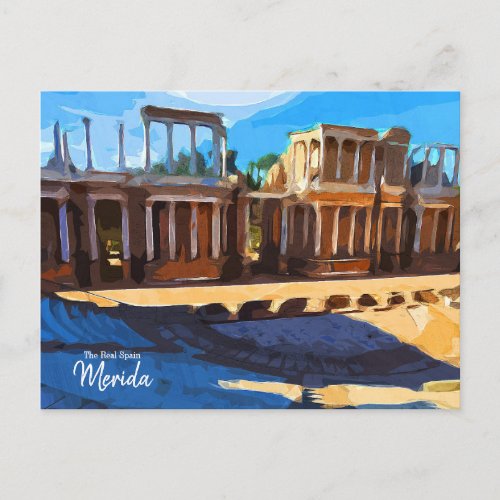The Real Spain Merida  Postcard