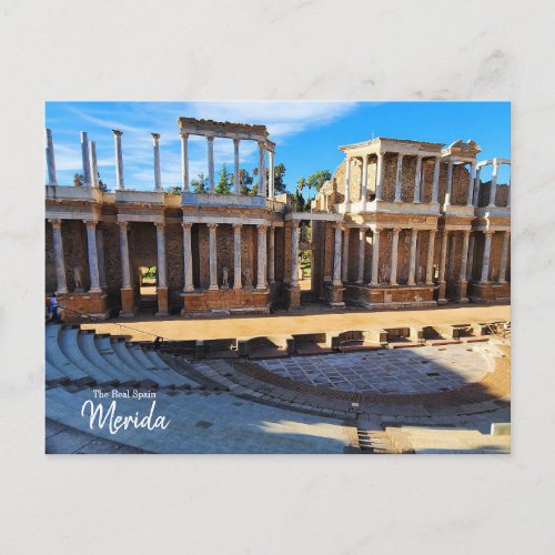The Real Spain Merida Postcard