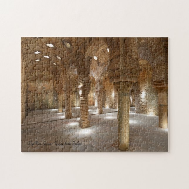 The Real Spain- Ronda Arab Baths Jigsaw Puzzle (Horizontal)
