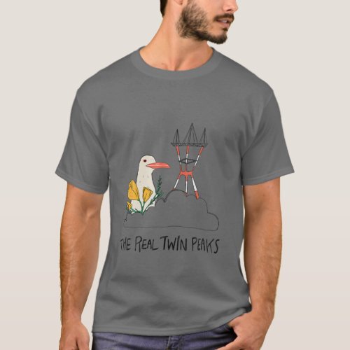 The Real Twin Peaks San Francisco Pride Seagull R T_Shirt