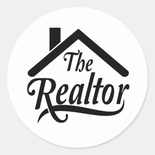 The Realtor Real Rstate Agent Sticker