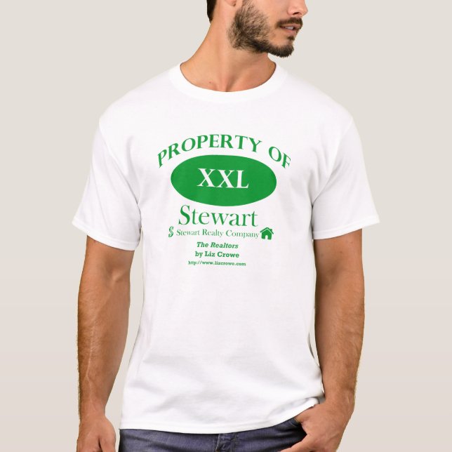The Realtors - Property of Stewart Realty T-Shirt (Front)