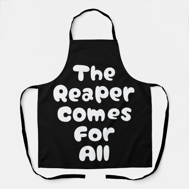 The Reaper Comes For All Kdrama Apron (Front)