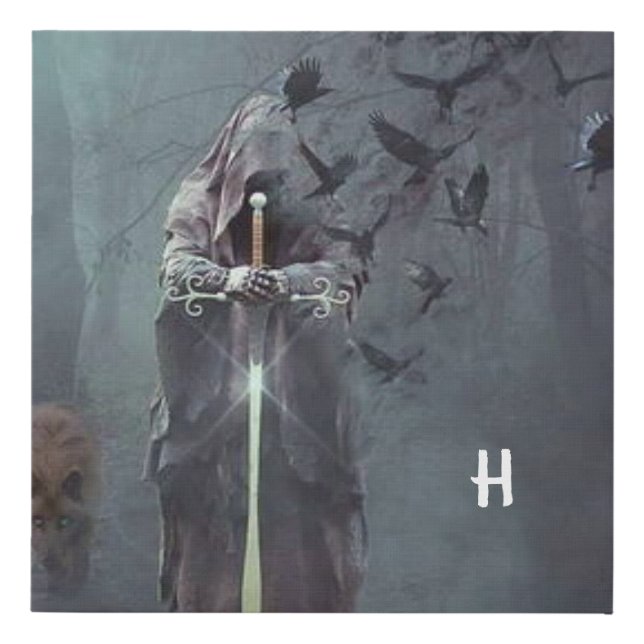 The Reaper Of Souls Faux Canvas Print (Front)