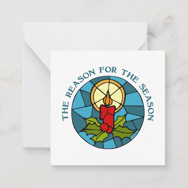 The Reason for the Season 3 Note Card (Front)