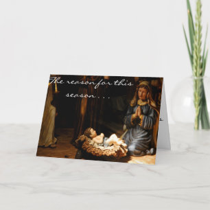 The Reason for the Season Holiday Card
