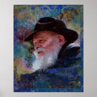 The Rebbe Menachem Schneerson Giclee Art Print