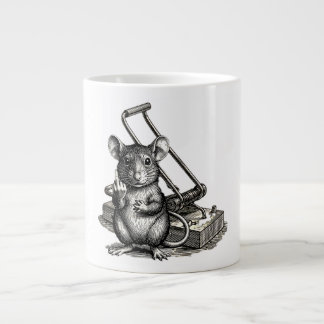 THE REBELLIOUS RODENT GIANT COFFEE MUG