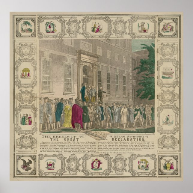 The Rebels of '76 Poster (Front)