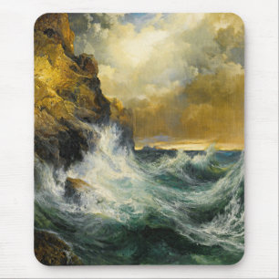 The Receding Wave by Moran, 1909 Mouse Pad