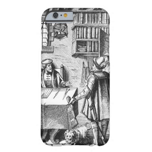 The Receiver of Taxes after a woodcut in Praxis Barely There iPhone 6 Case