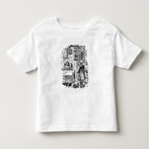 The Receiver of Taxes after a woodcut in Praxis Toddler T_shirt