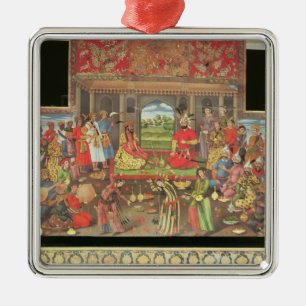 The Reception for the Ambassador Metal Ornament
