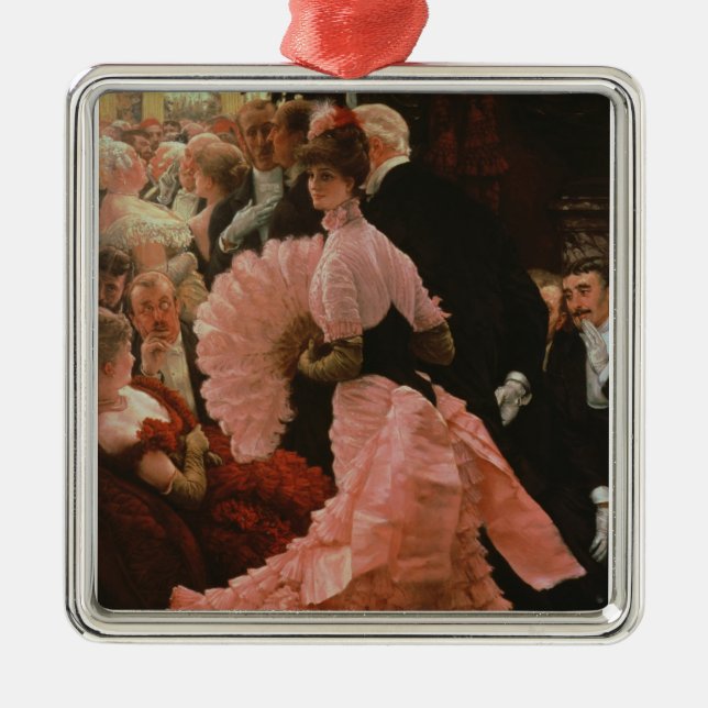The Reception or, L'Ambitieuse (Political Woman) c Metal Ornament (Front)