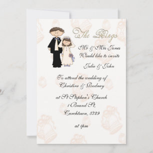 The Reception Wedding Invitation
