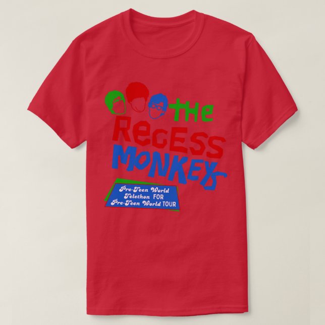 The Recess Monkeys T-Shirt (Design Front)