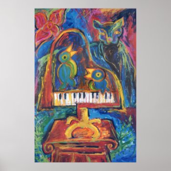 The Recital Poster by starryseas at Zazzle