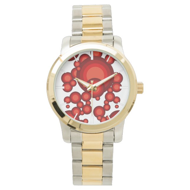 The Red 70's year styling Watch (Front)