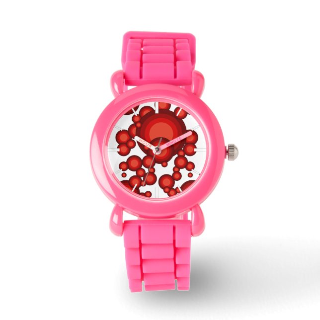 The Red 70's year styling Watch (Front)