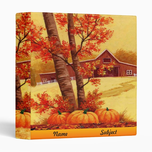 The Red Barn - Binder (Front/Spine)