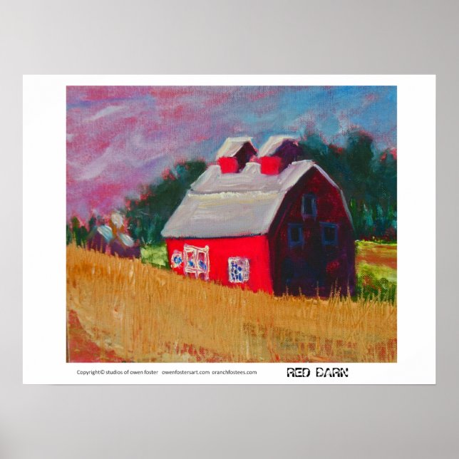 THE RED BARN POSTER (Front)