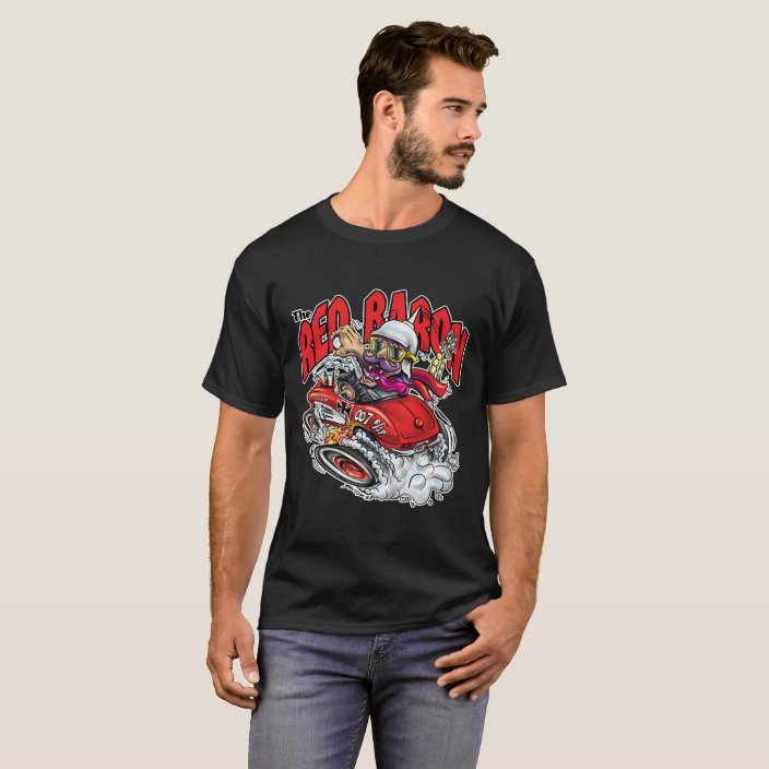The Red Baron Drag Racer T-Shirt | Zazzle.com