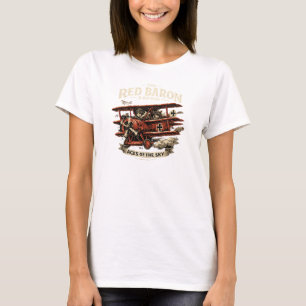 The Red Baron & His Dog – Aces of the Sky   Vintag T-Shirt