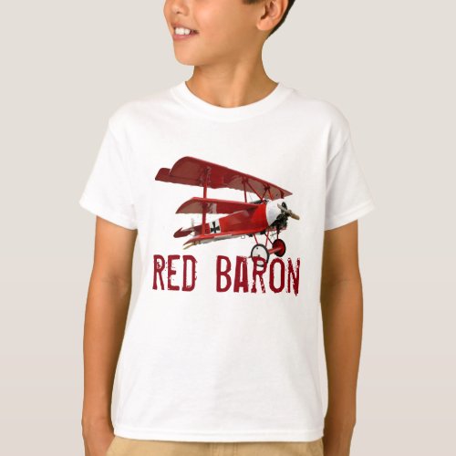 The Red Baron triplane T_Shirt