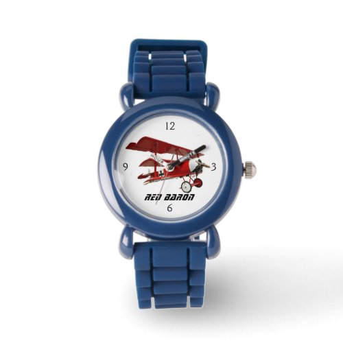 The Red Baron triplane Watch