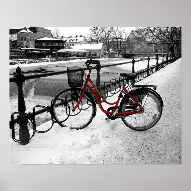 The Red Bicycle Poster (Front)