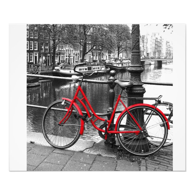 The Red Bike 1 art photo (Front)