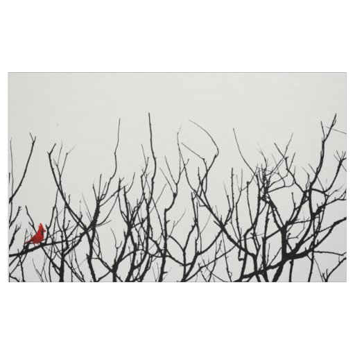 The Red Bird ~ Leslie Peppers Fabric