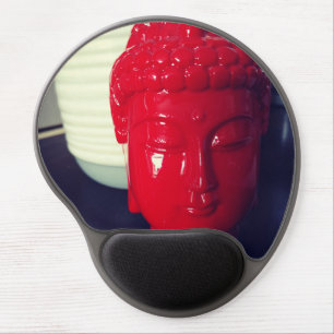 The Red Buddha Mouse Pad