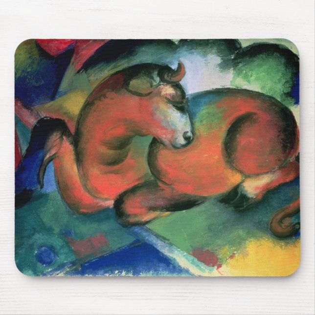 The Red Bull, 1912 Mouse Pad (Front)