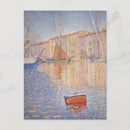 The Red Buoy Saint Tropez 1895 Postcard